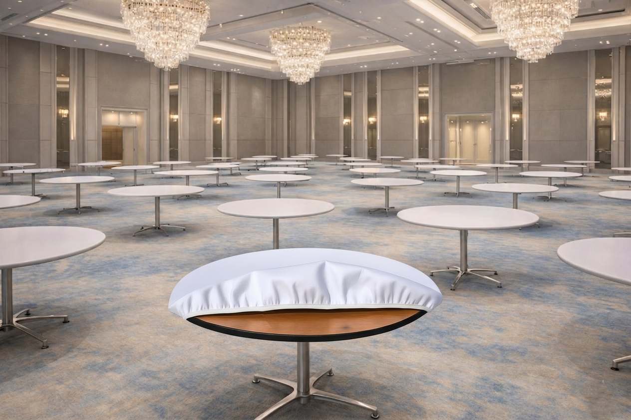 Commercial-grade table padding materials